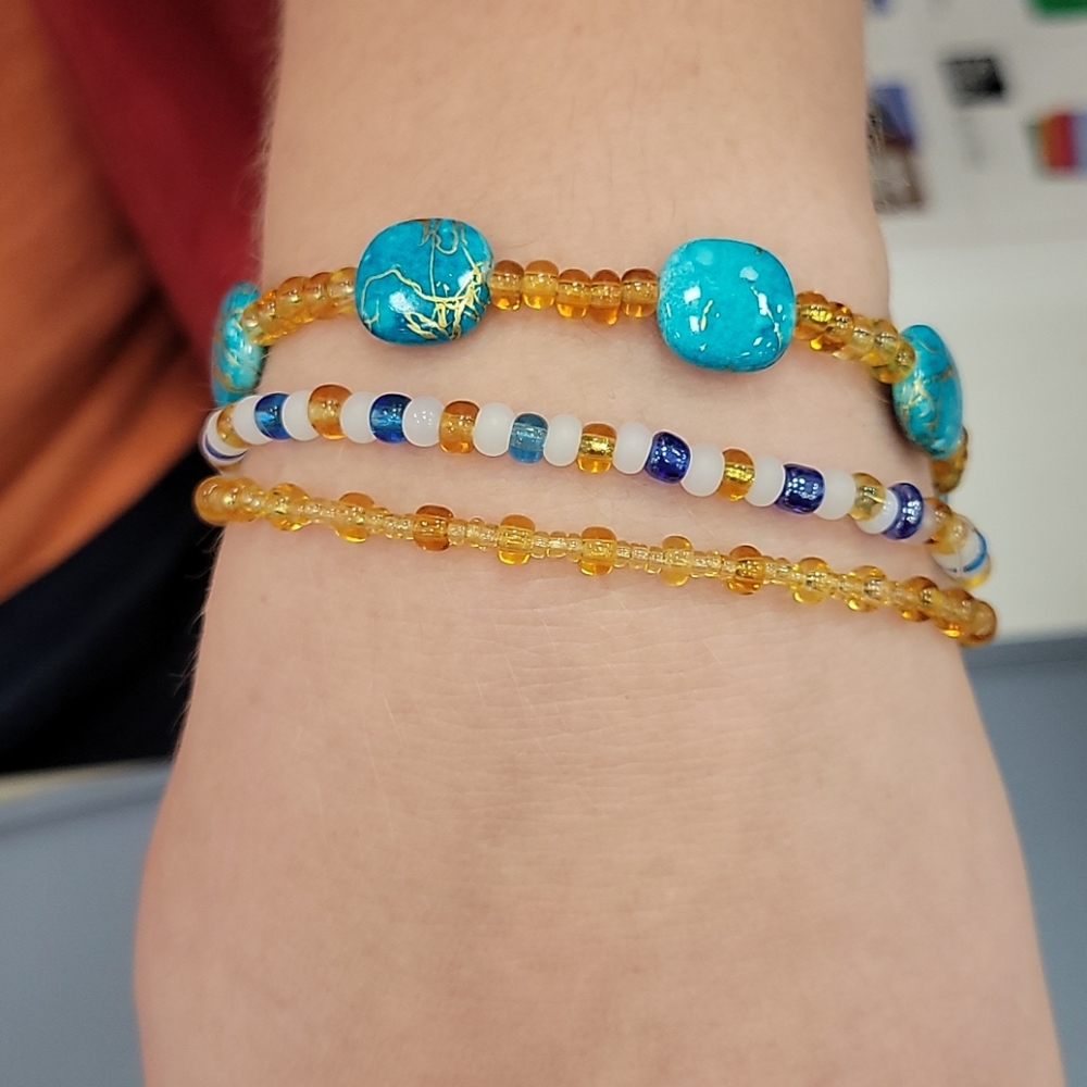 Homemade bracelets